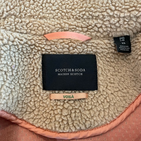 Long tan teddy coat with pockets - Picture 4 of 4